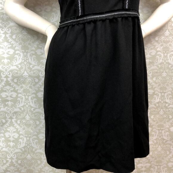 2/$30 Princess Vera Wang 4 Womens Black Sheer Chain Detail Sleeveless Dress - Picture 4 of 8